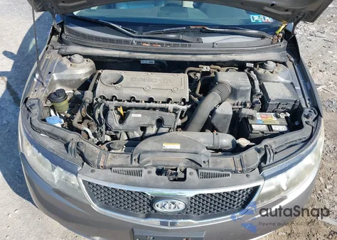 2010 Kia Forte Ex из США, поврежденный, VIN KNAFU4A2XA5097702